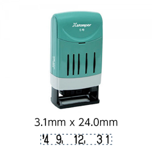 シャチハタ 回転日付印 5号
